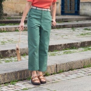 Uniqlo Linen Cotton Tapered Pants